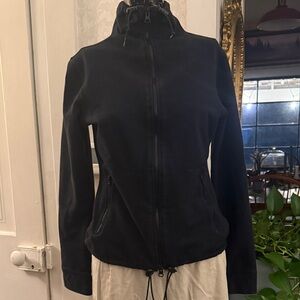 Ralph Ralph Lauren Mock Neck Knit Athletic Full Zip Jacket Small